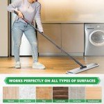 Large Microfiber Mop Set with Reusable Pads