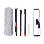 Large Microfiber Mop Set with Reusable Pads