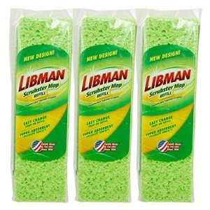 Libman Scrubster Mop Refill Pack - 3 Heads