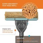 Casabella Mop Refill for Original Mop, Brown