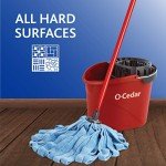 O-Cedar Blue Microfiber Mop Cloth Refill