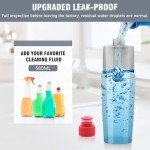 NileHome Microfiber Spray Mop with 3 Replacement Pads