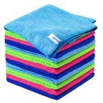 12-Pack Super Absorbent Microfibre Cleaning Cloths