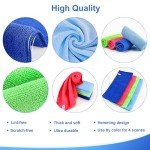 12-Pack Super Absorbent Microfibre Cleaning Cloths