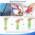 12-Pack Super Absorbent Microfibre Cleaning Cloths