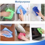 12-Pack Super Absorbent Microfibre Cleaning Cloths