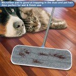 Microfiber Replacement Mop Pads - 5 Pack Set