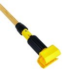 Rubbermaid 60" Wood Mop Handle for Floor Cleaning