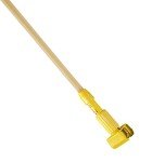 Rubbermaid 60" Wood Mop Handle for Floor Cleaning