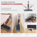 360° Microfiber Spray Mop with 4 Replacement Heads