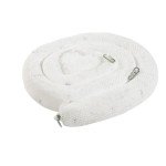 Oil-Only Spill Sock/Net Boom, 4"x10', White (4-Pack)