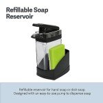 Casabella Kitchen Soap Pump and Sponge Caddy