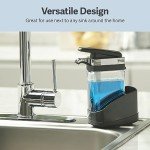 Casabella Kitchen Soap Pump and Sponge Caddy