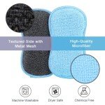 HOMEXCEL 12 Pack Non-Scratch Multi-Purpose Scrub Sponges