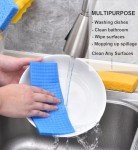 10-Pack Reusable Swedish Dishcloths for Kitchen Use