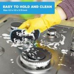 HOMEXCEL 12 Pack Non-Scratch Multi-Purpose Scrub Sponges