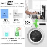 10-Pack Reusable Swedish Dishcloths for Kitchen Use