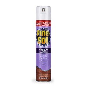 Pine-Sol Wood Furniture Polish Spray, Lavender Scent