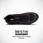 Men's Composite Toe Industrial Work Shoes, Black