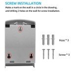 Wall-Mounted 1000ML Manual Soap Dispenser