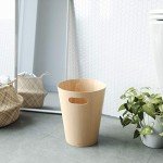 Modern Wooden Trash Can, 2 Gallon Size