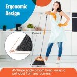 CLEANHOME 3-Pack Heavy Duty Outdoor Sweepers