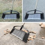 Heavy Duty Outdoor Broom with Long Handle