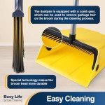 Yocada Heavy Duty Broom and Dustpan Set
