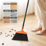 TreeLen Heavy-Duty Long Handle Angle Broom