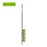 18" Adjustable Push Broom for Multi-Surface Cleaning