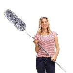 Extendable Microfiber Feather Duster with Extra Long Pole