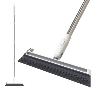 EHOMGUI Long Handle Squeegee Broom for Floors