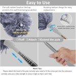 Extendable Microfiber Feather Duster with Extra Long Pole