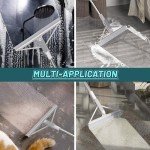 KOLLIEE Adjustable Squeegee Broom for Floors & Windows