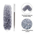 Extendable Microfiber Feather Duster with Extra Long Pole