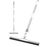 17" Squeegee Broom with 51" Aluminum Pole