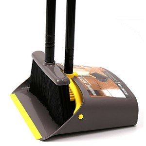 Long Handle Broom and Dustpan Set
