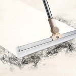 20" Silicone Floor Squeegee with Long Handle