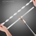 20" Silicone Floor Squeegee with Long Handle