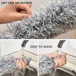 Extendable Microfiber Feather Duster with Extra Long Pole
