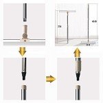 20" Silicone Floor Squeegee with Long Handle