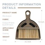Mini Broom and Dustpan Set for Home & Travel