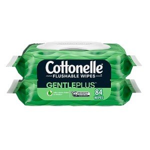 Cottonelle Aloe & Vitamin E Flushable Wet Wipes