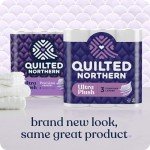 QUILTED NORTHERN Ultra Plush Toilet Paper, 6 Rolls