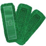 24" Industrial Cotton Dust Mop Refill 3-Pack
