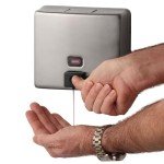 Bobrick Satin Stainless Steel Soap Dispenser 40 oz