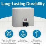 Bobrick Satin Stainless Steel Soap Dispenser 40 oz