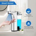 Touchless Soap Dispenser Set of 2 - 17.6oz