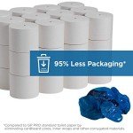 Coreless 2-Ply Recycled Toilet Paper - 36 Rolls