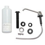 Bobrick B-8226 Silver Soap Dispenser with 6" Spout